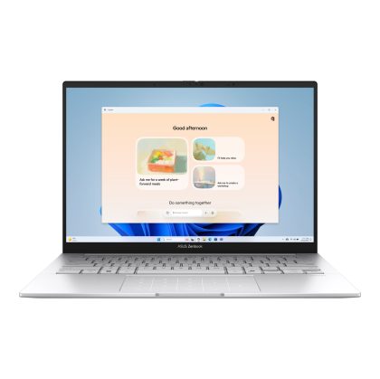 Asus Zenbook 14 UX3405CA-ST1109NA 14" WQXGA+ OLED Intel Core Ultra 9 285H vPro Enterprise 32GB RAM 1TB SSD NoOS BG kbd - Foggy Silver