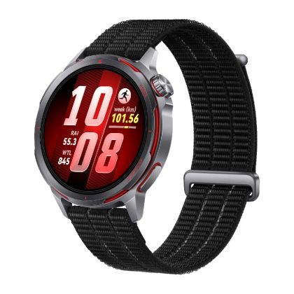 Huawei Watch GT Runner 2 CHT-B19FB - Titanium case with Midnight Black Strap