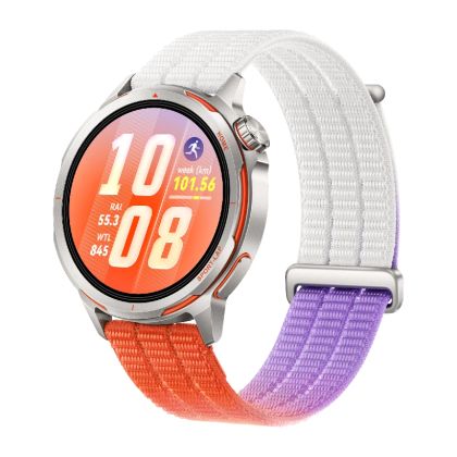 Huawei Watch GT Runner 2 CHT-B19W - Titanium case with Dawn Orange Strap