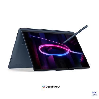 КОМБИНАЦИЯ Lenovo Yoga 9 2-in-1 Aura Edition 14IPH11 14" 2.8K OLED Touch Intel Core Ultra 7 355 Evo 32GB RAM 2TB SSD Win11Home BG kbd - Cosmic Blue + Lenovo Yoga Pen Gen 2 with Case - Cosmic Blue