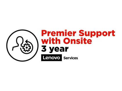 Lenovo Premier Support with Onsite - 3 years
