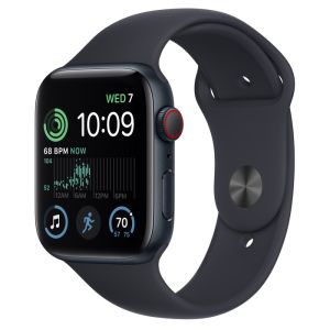 Apple Watch SE2 GPS 4G 44mm - Midnight Aluminium Case with Midnight Sport Band - Regular