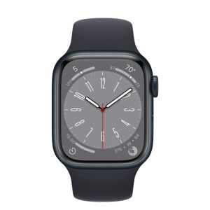 Apple Watch Series 8 GPS 41mm - Midnight Aluminium Case with Midnight Sport Band - Regular