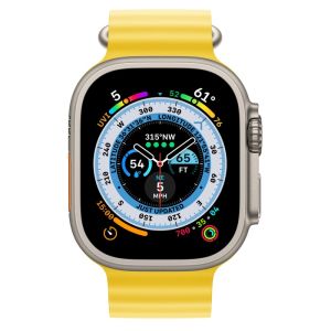 Apple Watch Ultra GPS 4G 49mm - Titanium Case with Yellow Ocean Band