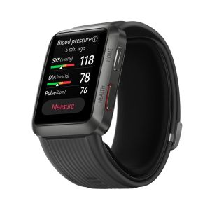 Huawei Watch D - Graphite Black with Fluoroelastomer strap