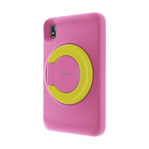 Blackview Tab 6 Kids 8.0" 3GB 32GB WiFi+4G - Truffle Gray in Pink Protective EVA Case