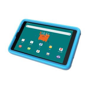 Blackview Tab 6 Kids 8.0" 3GB 32GB WiFi+4G - Truffle Gray in Blue Protective EVA Case