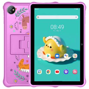 Blackview Tab A7 Kids 10.1" 3GB 64GB WiFi - Space Grey in Candy Pink EVA case