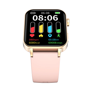 Blackview W10 - Gold and Pink strap
