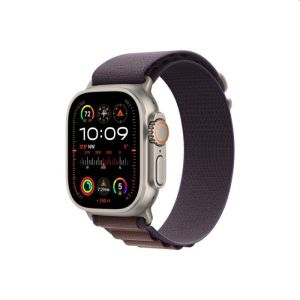 Apple Watch Ultra 2 49mm GPS+4G - Titanium Case with Indigo Alpine Loop - Medium