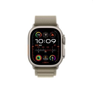 Apple Watch Ultra 2 49mm GPS+4G - Titanium Case with Olive Alpine Loop - Medium