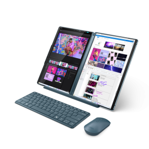 Lenovo Yoga Book 9 13IMU9 2x 13.3" 2.8K OLED Touch Intel Ultra 7 155U vPro Evo 32GB RAM 1TB SSD Win11Pro - Tidal Teal