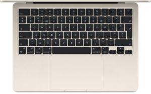 Apple MacBook Air 13.6" IPS Apple M3 8 cores CPU 8 Cores GPU 8GB RAM 256GB SSD - Starlight