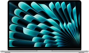 Apple MacBook Air 13.6" IPS Apple M3 8 cores CPU 10 Cores GPU 16GB RAM 256GB SSD - Silver