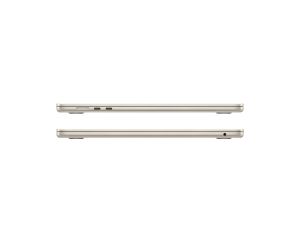 Apple MacBook Air 15.3" IPS Apple M3 8 cores CPU 10 Cores GPU 16GB RAM 256GB SSD - Starlight