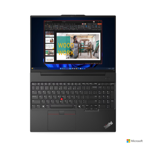 Lenovo ThinkPad E16 G2 16" WUXGA IPS Intel Core Ultra 5 125U vPro 32GB RAM 1TB SSD NoOS BG kbd - Black