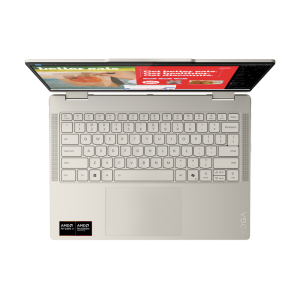 Lenovo Yoga 7 2-in-1 14AKP10 14" 2.8K OLED Touch AMD Ryzen AI 7 350 24GB RAM 1TB SSD Win11Home BG kbd - Seashell