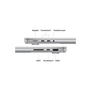 Apple MacBook Pro 14.2" Apple M4 10 cores CPU 10 cores GPU 16GB RAM 512GB SSD - Silver
