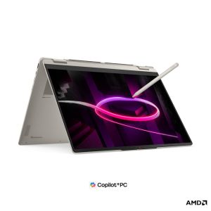 Lenovo Yoga 7 2-in-1 16AGP11 16" WUXGA OLED Touch AMD Ryzen AI 7 445 24GB RAM 1TB SSD Win11Home BG kbd - Seashell