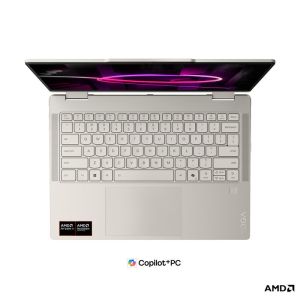 Lenovo Yoga 7 2-in-1 14AGP11 14" 2.8K OLED Touch AMD Ryzen AI 7 445 32GB RAM 1TB SSD Win11Home BG kbd - Seashell