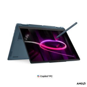Lenovo Yoga 7 2-in-1 14AGP11 14" WUXGA OLED Touch AMD Ryzen AI 7 445 24GB RAM 1TB SSD Win11Home BG kbd - Tidal Teal