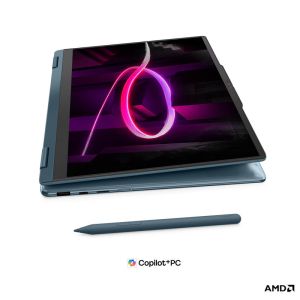 Lenovo Yoga 7 2-in-1 14AGP11 14" WUXGA OLED Touch AMD Ryzen AI 7 445 24GB RAM 1TB SSD Win11Home BG kbd - Tidal Teal