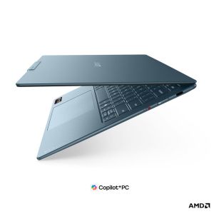 Lenovo Yoga Slim 7 14AGP11 14" 2.8K OLED AMD Ryzen AI 7 445 32GB RAM 1TB SSD Win11Home BG kbd - Tidal Teal