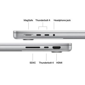 Apple MacBook Pro 14.2" Apple M5 10 cores CPU 10 cores GPU 16GB RAM 1TB SSD - Silver
