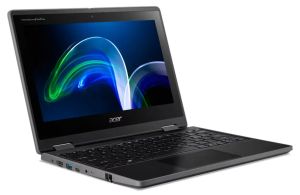 Acer TravelMate Spin B3 TMB311R-32-C24D 11.6” HD IPS Touch Intel Celeron N4500 8GB RAM 128GB eMMC Win11Pro EDU BG kbd - Black