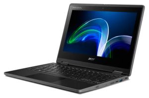 Acer TravelMate Spin B3 TMB311R-32-C24D 11.6” HD IPS Touch Intel Celeron N4500 8GB RAM 128GB eMMC Win11Pro EDU BG kbd - Black