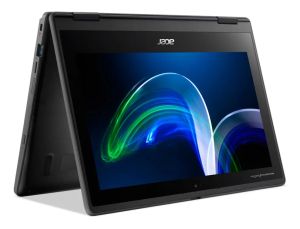 Acer TravelMate Spin B3 TMB311R-32-C24D 11.6” HD IPS Touch Intel Celeron N4500 8GB RAM 128GB eMMC Win11Pro EDU BG kbd - Black