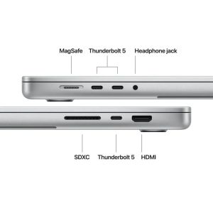 Apple Macbook Pro 16.2" Apple M5 Max 18 cores CPU 40 cores GPU 48GB RAM 2TB SSD - Silver