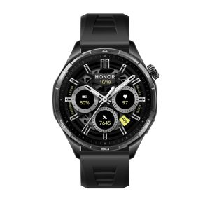 Honor Watch 6 BT - Shadow Black with Black Fluoroelastomer Strap - EU Version