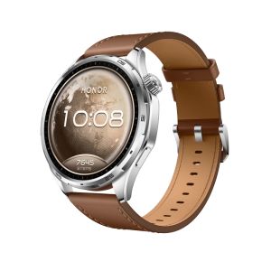 Honor Watch 6 BT - Twilight Brown with Brown Leather Strap - EU Version