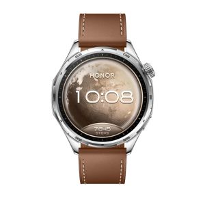 Honor Watch 6 BT - Twilight Brown with Brown Leather Strap - EU Version
