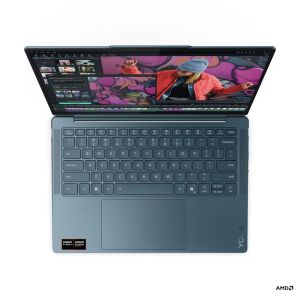 Lenovo Yoga Slim 7 14AKP10 14" WUXGA OLED AMD Ryzen AI 7 345 16GB RAM 1TB SSD NoOS BG kbd - Tidal Teal