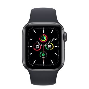 Apple Watch SE (ver2) GPS 40mm - Space Grey Aluminium Case with Midnight Sport Band - Regular