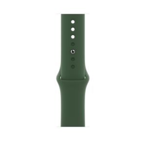 Apple Watch Series 7 GPS 45mm - Green Aluminum Case with Clover Sport Band - Regular