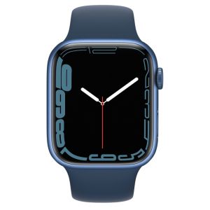 Apple Watch Series 7 GPS 45mm - Blue Aluminium Case with Abyss Blue Sport Band - Regular