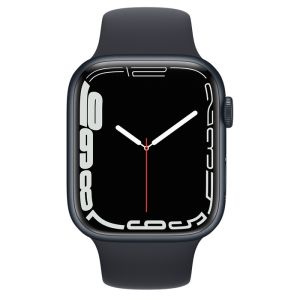 Apple Watch Series 7 GPS 45mm - Midnight Aluminium Case with Midnight Sport Band - Regular