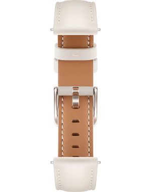 Huawei Watch Fit Mini Fara-B69 - Light Gold Aluminum Case, Frosty White Leather Strap