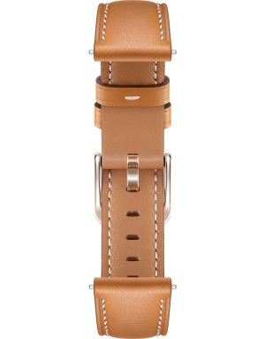 Huawei Watch Fit Mini Fara-B69 - Light Gold Aluminum Case, Mocha Brown Leather Strap
