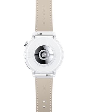 Huawei Watch GT 3 Pro 43mm Ceramic Frigga-B19V - White Leather Strap