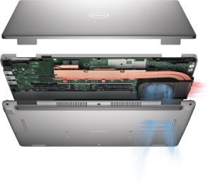 Dell Latitude 5531 15.6" FHD IPS Intel Core i5-12600H vPro 16GB RAM 512GB SSD NVIDIA GeForce MX550 2GB Ubuntu - Titan Gray